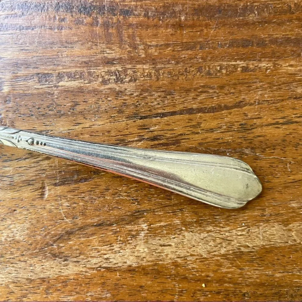 Vintage Oneida Tudor Plate 1937 June Nursery Teaspoon